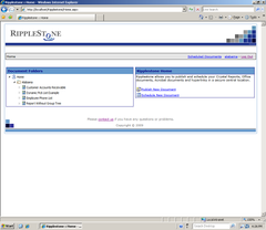 Ripplestone Web Portal and Scheduler for Crystal Reports