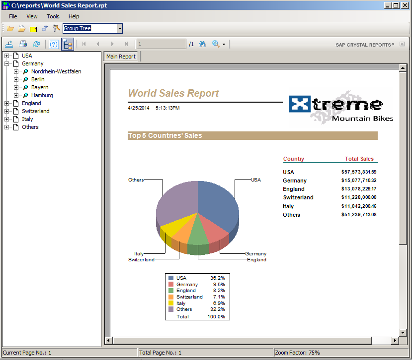 CrystalKiwi Explorer Viewer for Crystal Reports
