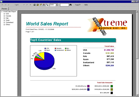 cView Viewer for Crystal Reports
